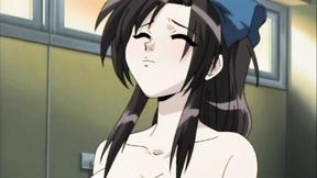 ”Japanese Anime threeway gets wet & messy”