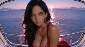 Ocean Heat from the Pink-Eyed Temptress ~ AI-Generated