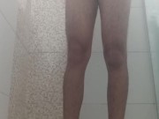 teen twink sexy white 18 anos tomando banho molhadinho