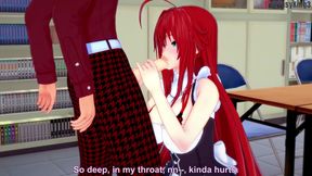 Rias Gremory Maid Cosplay Sex - Dxd Ntr Madness Series
