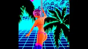 Amber Lynn Seduces With Voluptuous Strip Tease Tempting Curves