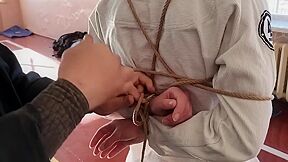 Monk Rope Binding Demonstration 12