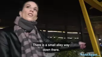 Public Porn Night time outdoor sex at the station