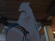 Slutty Thigh High Waifu Gives Virtual Lap Dance (POV)