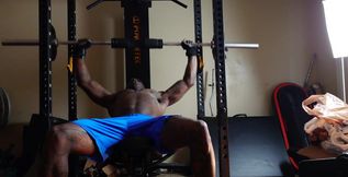 Push Day workout Jeremiah McPherson aka Hallelujah Johnson