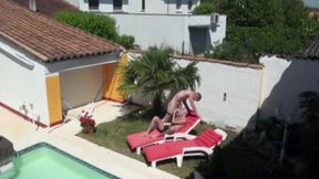 two sexy french twink fucking under the sun in the garden