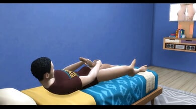 Animated stepfamily caught in steamy 3D fantasy with passionate sex and oral