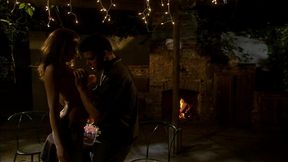 haley paige lets cheynne collins plow into her by the fireplace