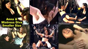 Full Clip Tickled In Sin - Mistress Diva & Anna- Cute Asian girl from China town agrees to be tickled by the Lovely Mistress Diva in NYC and is tormented relentlessly! 720P