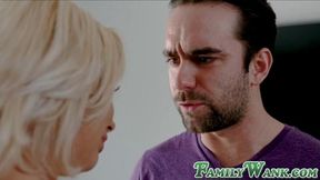 Busty Step-Mom Devours Step-Son's Throbber & Gets Deeply Penetrated