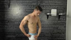 EastBoys.com - Amateur Twink Jeremy Brown Demonstrating His Muscled
