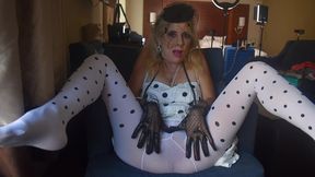 polka dot foot fetish starring dawn layla