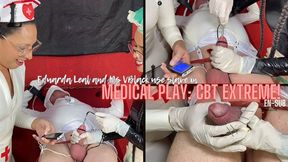 Eduarda Leal with Ms VBlack in: Medical Play & CBT in FemDom Prison - Full Video (720 EN-sub)