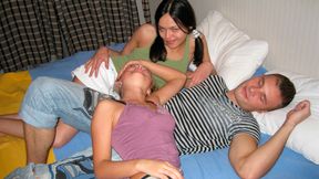 Gorgeous Paulina Seikola and Lukava in a passionate threesome