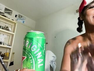 MissKittyKash on her CB livecam rapid filthy anal beer and playing w fans join me on Chaturbate dot com