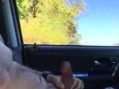 Daddy in the car play and cum