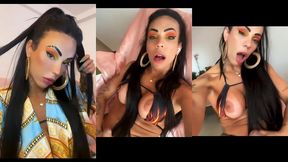 ts vanessa rafaella - masturbation with bikini