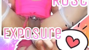 Sissy Hope Exposing her Pink Rose