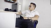 Masturbating in the office