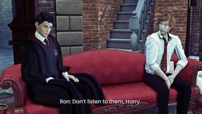 Fleur Delacour's Naughty 3D Hentai Adventure at Hogwarts Triwizard Tournament