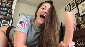 Dani Daniels . c o m - Riding My Favorite Dildo