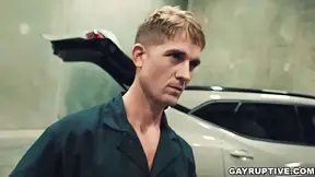 Wow! Car Mechanic Anal Fucked! With Brandon Anderson And Roman Todd