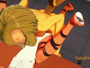 Furry Futanari Hentai 3D - Dog Futanari and Tiger Girl Hard Sex
