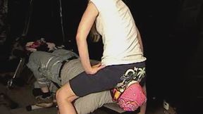 Bench bound basement torment