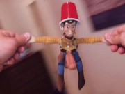 Woody with a Dick & Balls
