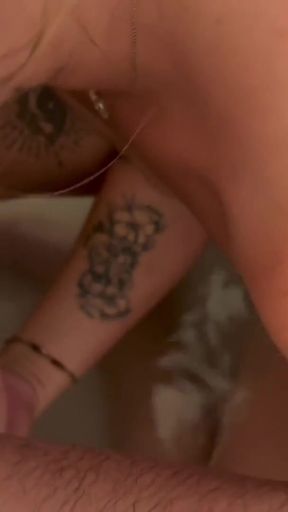 Epic moment from &quot;I suck like a slut in my bath 👅 Line, French amateur&quot;