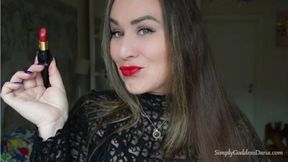 Red Louboutin Lipstick Marks You As My Property (1080p HD)