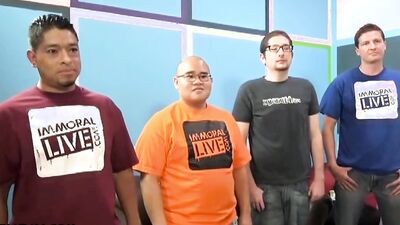 FUCK A FAN – Archer Wins Sex w Four PAWG Pornstars on Mother’s Day!