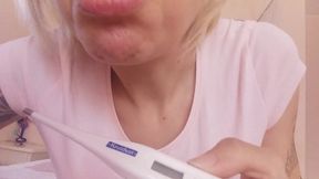 the rectal temperature is really high