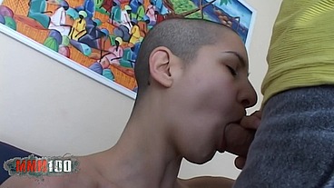 Beautiful Katia gets fucked in the ass during a photoshoot - remastered