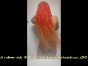 passable tranny solo | beautiful body and dick | ass bouncing