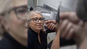 This sexy latina milf dreams of being a cum dump and loves to take big facial cumshots