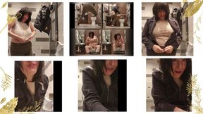 Using The Public Restroom Toilet To Dump Pee During Our Party Feeding You Elixir