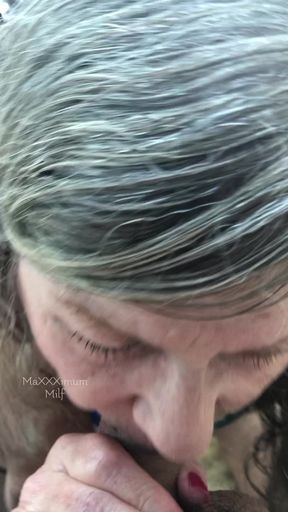 Sexy Mature Wife Sucks and Swallows! Maxxximummilf