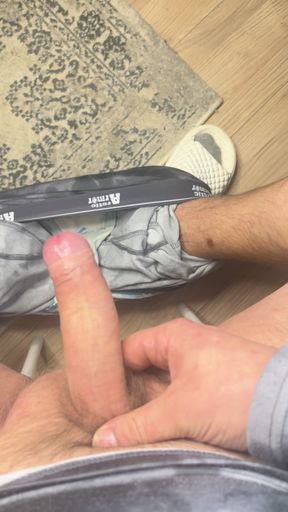 Young Dick Masturbation Close up and Cum