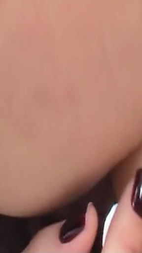 Blonde Latina Trans Vivian Masturbates with a Toy in Her Tight Asshole