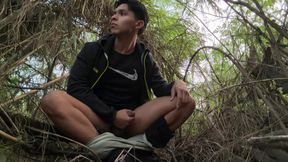 I was very hot and went to masturbate in a public park