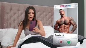 Tru Kait's Blindfolded Cheater Cums to Life in Brazzers HD XXX Video!