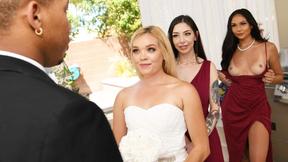 ”Runaway ebony prick calmed by Slutty Ariana Marie!”