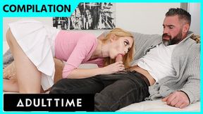Kyler Quinn and Chloe Cherry in a frenzied hardcore lust session