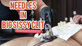 #697 Small, wretched slave clit is pierced with sharp needles on the treatment table ++++ Kleine elende Sklaven- Clit wird mit spitzen Nadeln auf der Behandlungsliege durchlöchert ( mp4 full hd 4k )