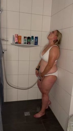 Masturbation in the shower Masturbating with shower head Multiple orgasms I twice