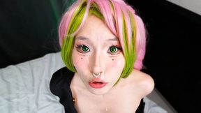 Shy Mitsuri Kanroji from Demon Slayer Trades Katana for Hard Fuck & Deepthroat � Tantaly