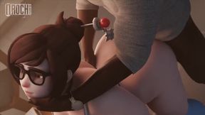 Dark beast pleasures tiny queen &mdash;  her hole cries out in passion