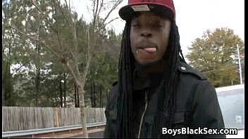 Blacks On Boys - Bareback Black Guy Fuck White Twink Gay Boy 04