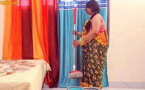 I Fucked My Big Butts Hot Maid with Creampie Scene